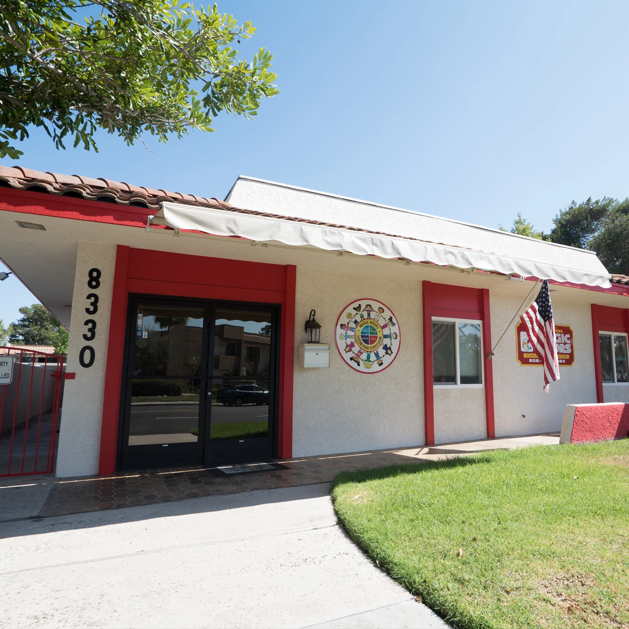 The family-owned Magic Hours building in Mira Mesa, established 1972